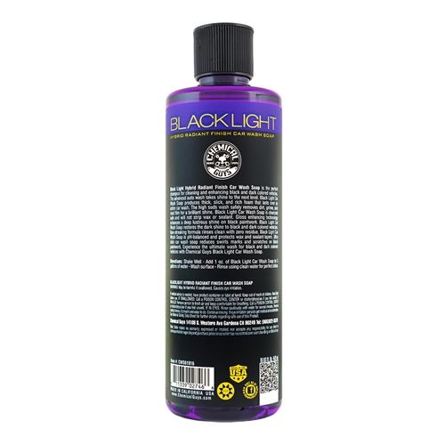 CHEMICAL  GUYS BLACKLIGHT HYBRID CAR WASH SOAP 473ML